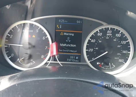 2019 Nissan Sentra Sr z USA, uszkodzony, nr VIN 3N1AB7APXKY262476